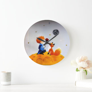 Der kleine Prinz Große Wanduhr