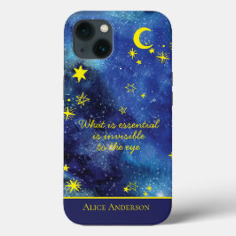 der kleine Prinz QUOTE Personalisierter Name Case-Mate iPhone Hülle