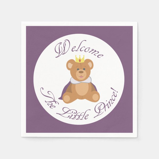 Der kleine Prinz Serviette (Vorderseite)