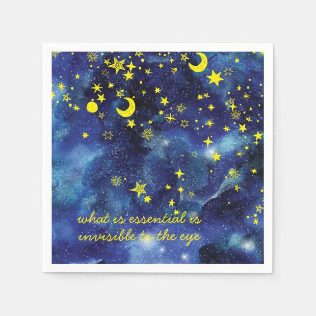 Der kleine Prinz Serviette (Vorderseite)