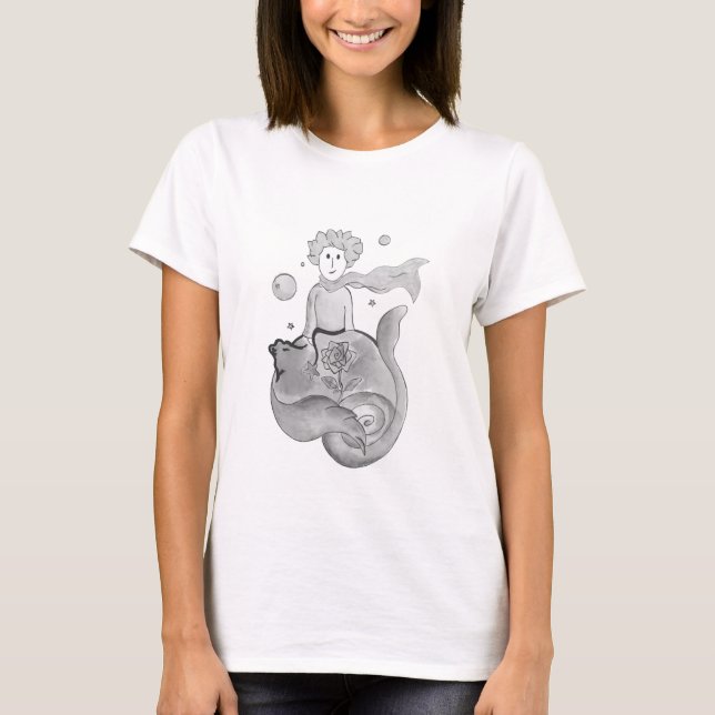 Der kleine Prinz T-Shirt (Vorderseite)