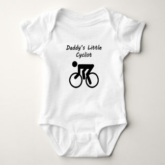 Der kleine Radfahrer des Vatis Baby Strampler
