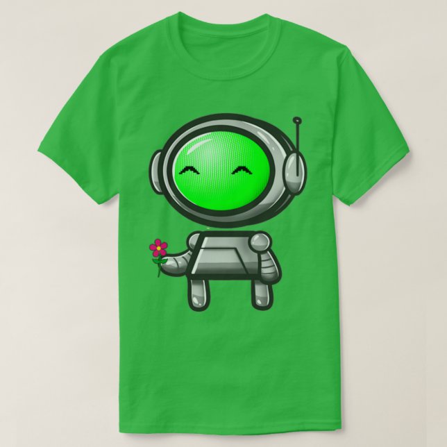 Der kleine Roboter T-Shirt (Design vorne)