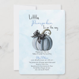 Der kleine rosa Kürbisbogen ist unterwegs Einladung