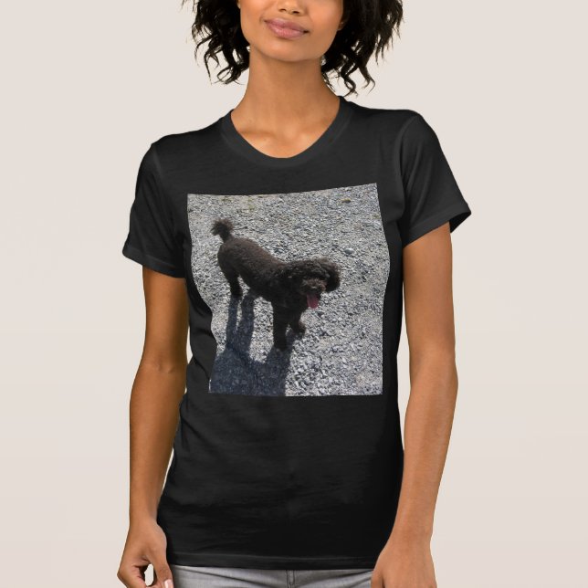Der kleine schwarze Pudel T-Shirt (Vorderseite)