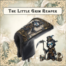 Der kleine Sensenmann – Steampunk-Skelett & Kobra
