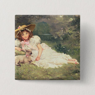 Der kleine Shepherdess Button