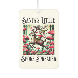 Der kleine Spore Spreader Car Air Freshener des Sa Autolufterfrischer