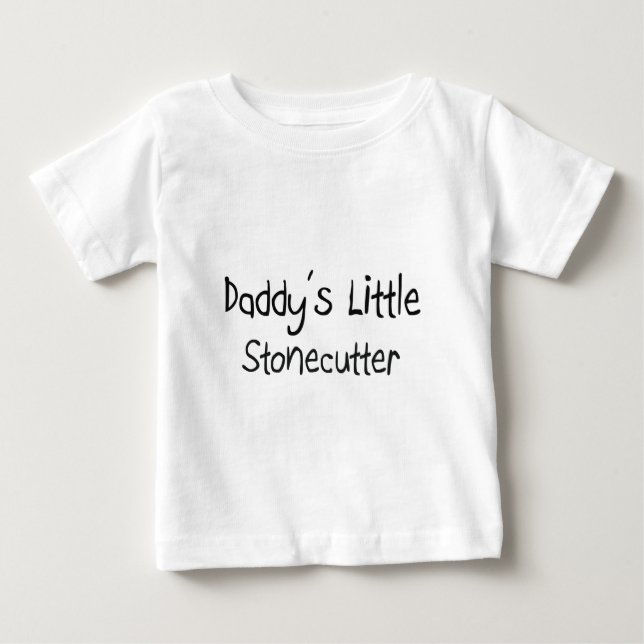 Der kleine Stonecutter des Vatis Baby T-shirt (Vorderseite)