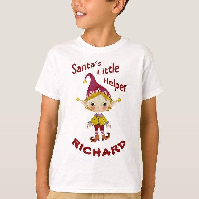 Der kleine T - Shirt des Weihnachtsmanns (Vorderseite)