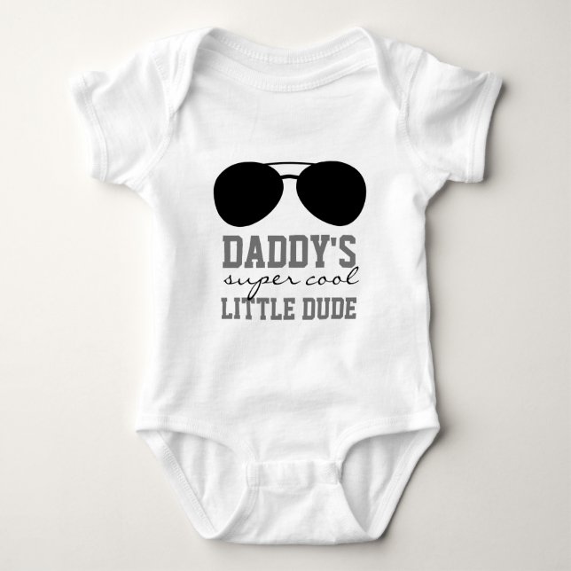 Der kleine Typ des Funny Daddy Baby Strampler (Vorderseite)