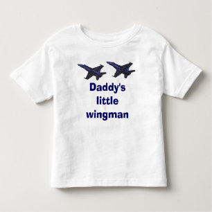 Der kleine Wingman des Vatis Kleinkind T-shirt