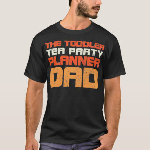 Der Kleinkind Tee Party Planner Vater Retro Style