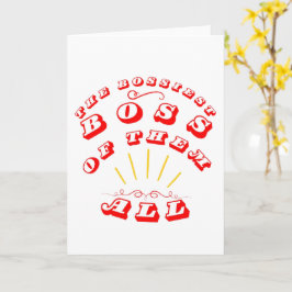 Der kleinste Boss von ihnen Karte