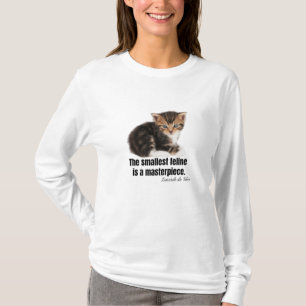 Der kleinste Feline ist ein Meisterwerk. T-Shirt