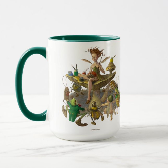 „Der kleinste Künstler“ 15 oz. Tasse (Links)