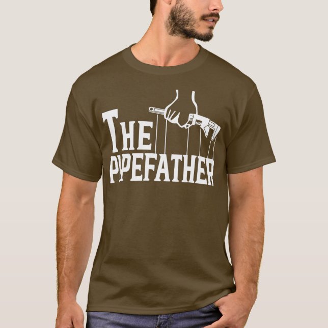 Der Klempnerabfluss des Pipeaters T-Shirt (Vorderseite)