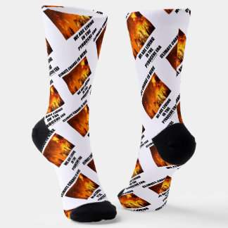 Der Klimawandel ist die Zeit der Pyrocen Socken