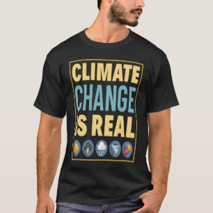 Der Klimawandel ist ein echter Rett für die Umwelt T-Shirt