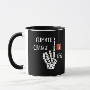 Der Klimawandel ist ein echtes Umweltbewusstsein Tasse