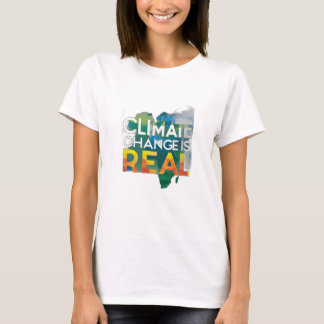 Der Klimawandel ist real T-Shirt