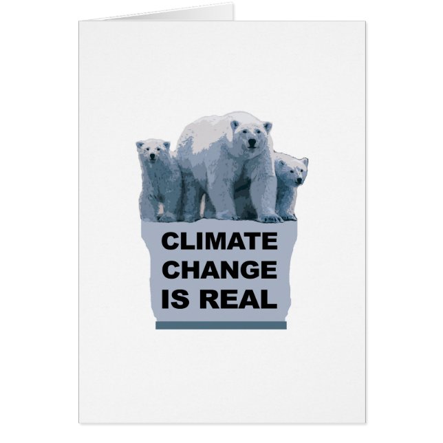 DER KLIMAWANDEL IST WIRKLICH (Vorne)