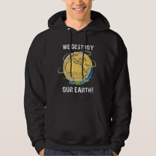 Der Klimawandel Zukunft CO2-Planet Erde - Geschenk Hoodie