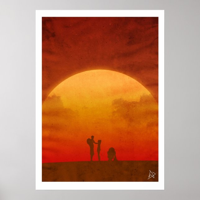 Der Klonkrieg ist Minimalistisch Poster (Vorne)