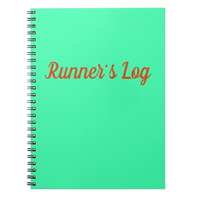 Der Klotz-laufende Notizblock (Vorderseite)