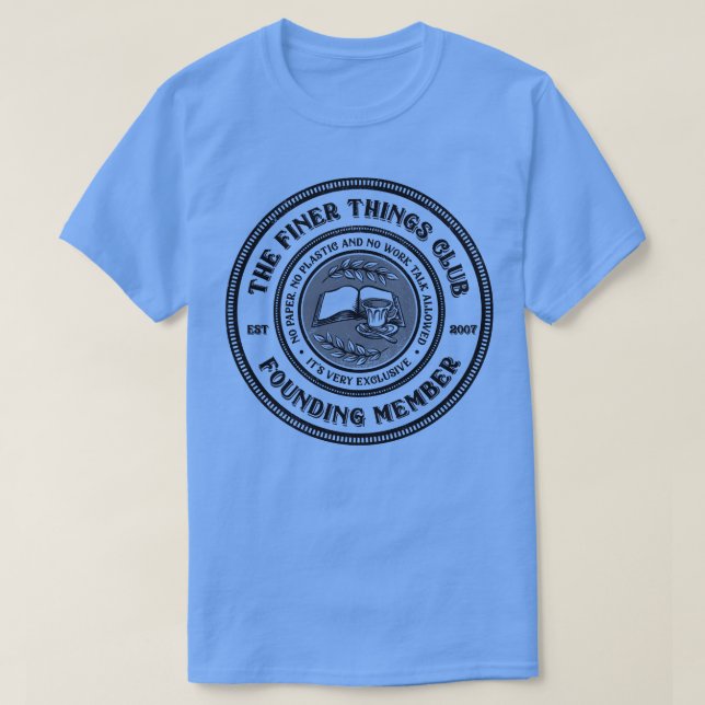 Der Klub der schönsten Dinge T-Shirt (Design vorne)