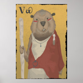 Der kluge Biber Poster