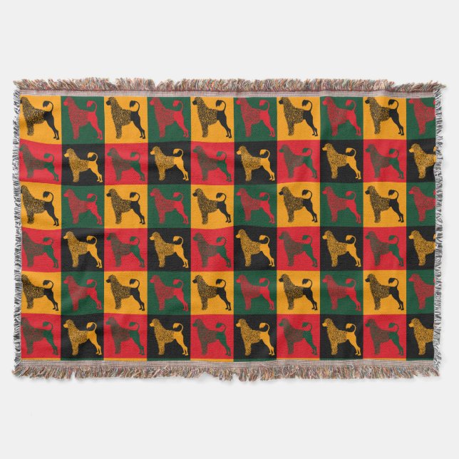 Der kluge portugiesische Wasserhund Decke (Vorderseite)