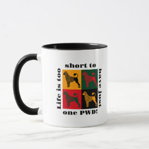 Der kluge portugiesische Wasserhund Tasse