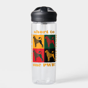 Der kluge portugiesische Wasserhund Trinkflasche