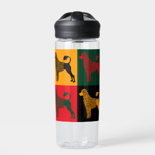 Der kluge portugiesische Wasserhund Trinkflasche
