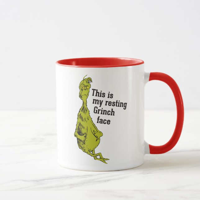 Der Knackpunkt | Funny Restruction Grinch Face Tasse (Rechts)