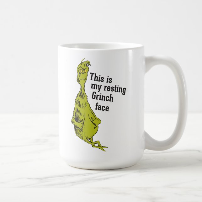 Der Knackpunkt | Funny Restruction Grinch Face Tasse (Rechts)