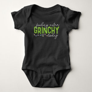 Der Knackpunkt   Gefühl Extra Grinchy heute Baby Strampler