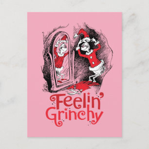 Der Knackpunkt   Gefühl Grinchy Postkarte