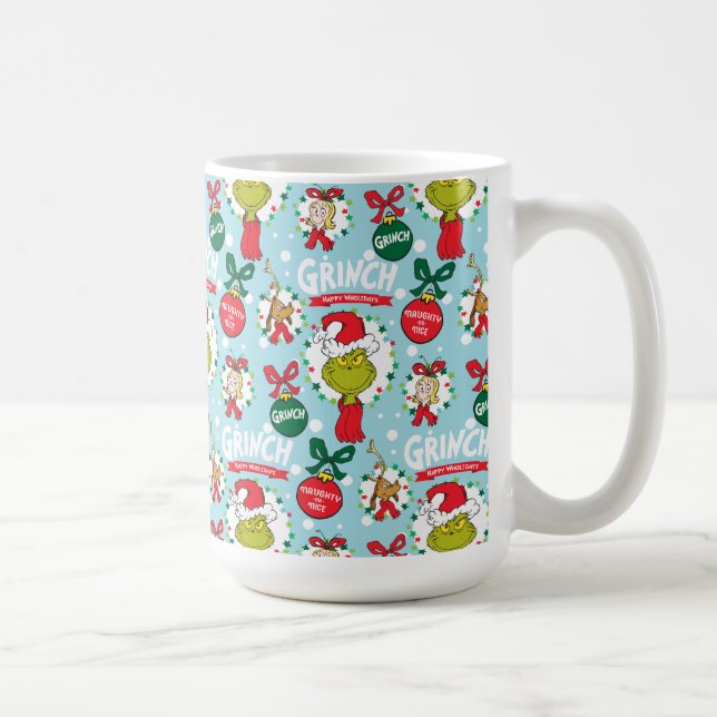 Der Knackpunkt | Happy Wholidays Pattern Tasse (Rechts)