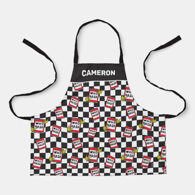 Der Knackpunkt | Wer Hash Pattern Schürze (Vorderseite)