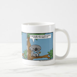 Der Koala spricht wieder Kaffeetasse