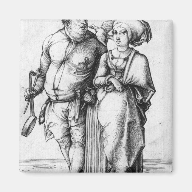 Der Koch und seine Ehefrau Magnet (Vorne)