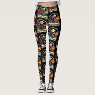 Der kochende Drache Leggings