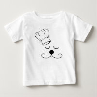 Der Kochs-HundeT-Shirt/-Strampler der Säuglinge