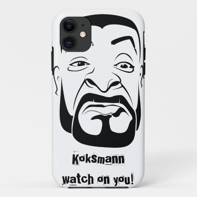Der Koksmann beobachtet dich! Case-Mate iPhone Hülle (Rückseite)