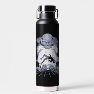 Der Kollaps - Techno-Dystopian Streetwear Design Trinkflasche
