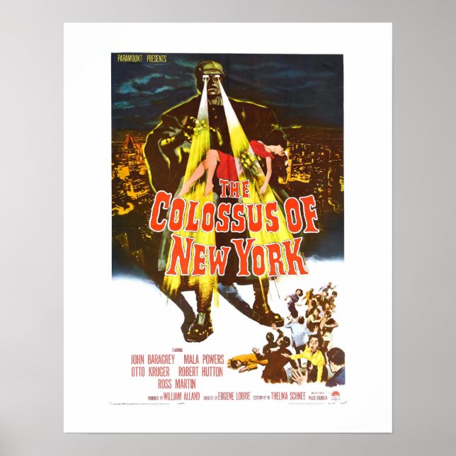 Der Koloss von New York Poster (Vorne)