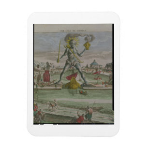 Der Koloss von Rhodos, Detail der Statuenstraße Magnet