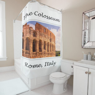 Der Kolosseum Rom, Italien Duschvorhang